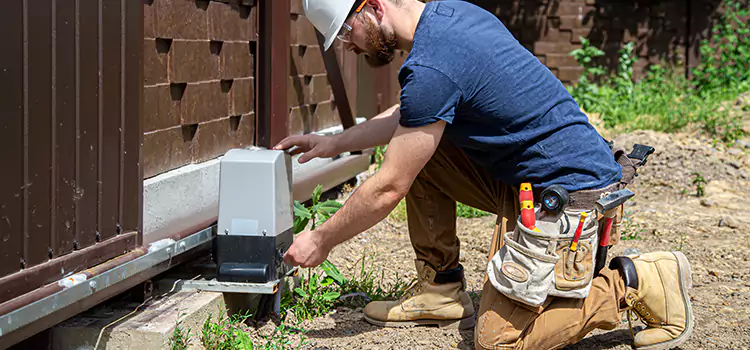 Electric Driveway Gate Installation Bergenfield